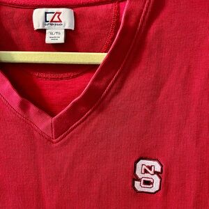 Cutter & Buck XL NC State Wolfpack V-Neck Sweater Vest